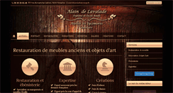 Desktop Screenshot of alaindelavalade.fr